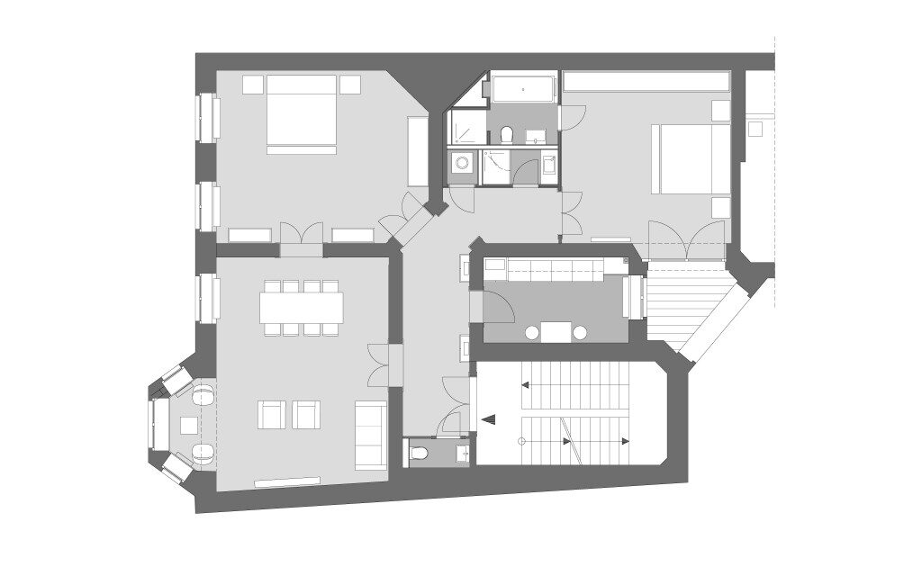 M33 Grundriss