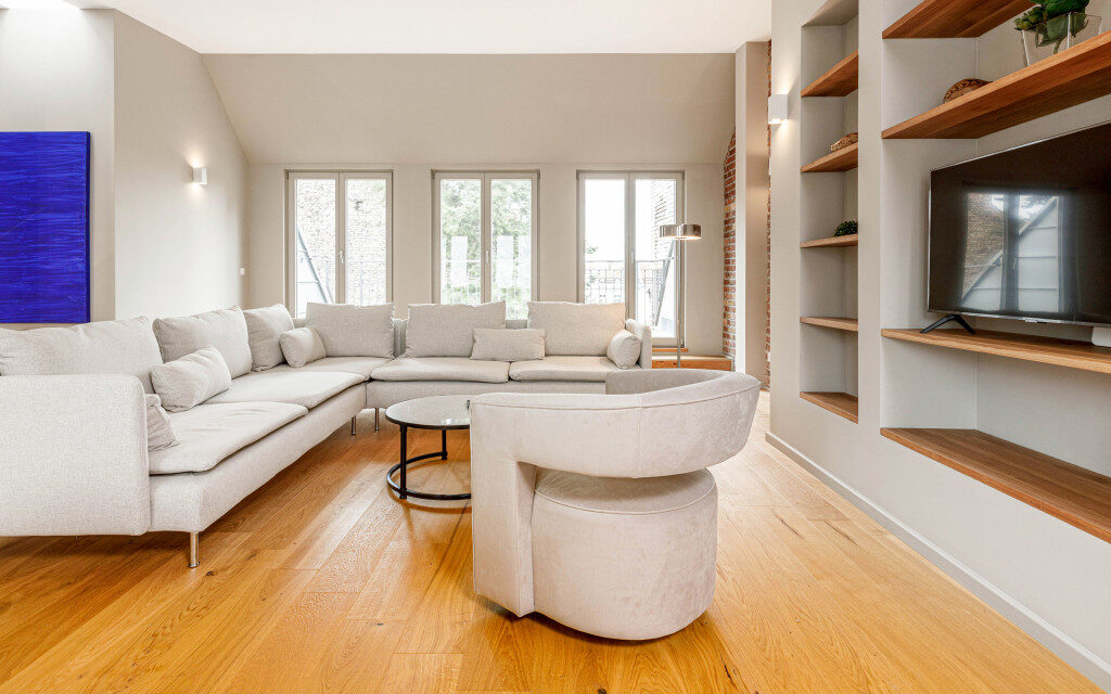 modernes Wohnzimmer Penthouse