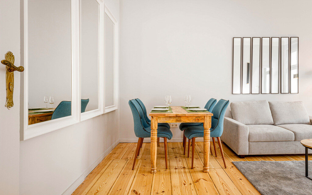 Esszimmer Altbau Dielen