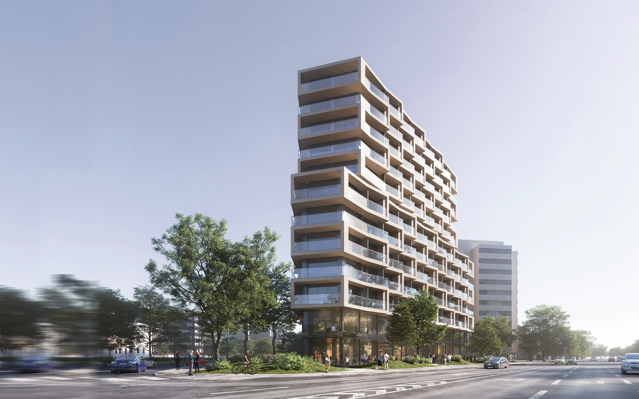 Neubau Aparthotel Frankfurt