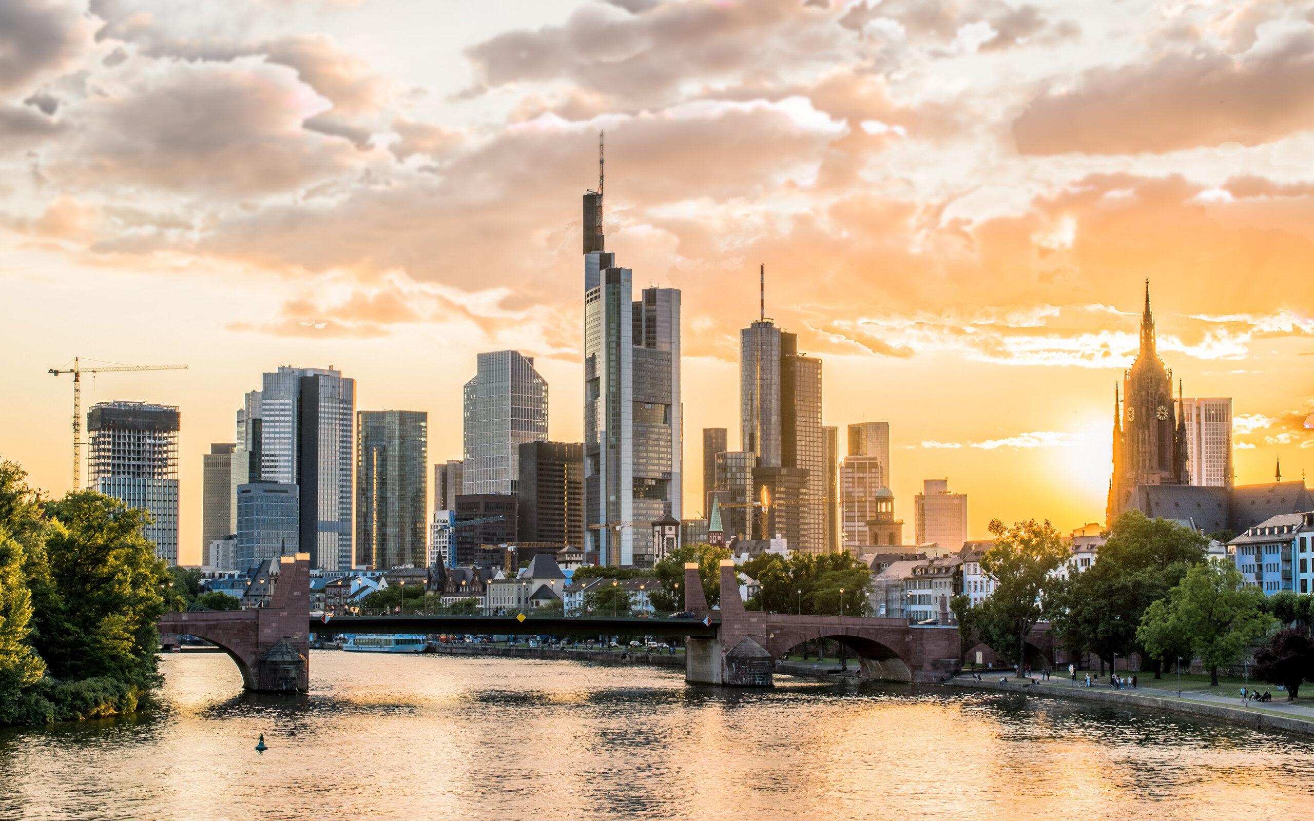 Stadtansicht Frankfurt am Main